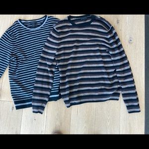 2 New Magaschoni 100% Cashmere sweaters Size M